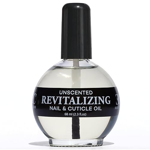 Ellie Chase Moisturizing Cuticle & Nail Care Oil 2.3 Fl Oz Unscented - Infused with Jojoba Oil, Aloe, Vitamin E - Nail & Cuticle Hydration, Repair Beauty & Personal Care ELLIE CHASE