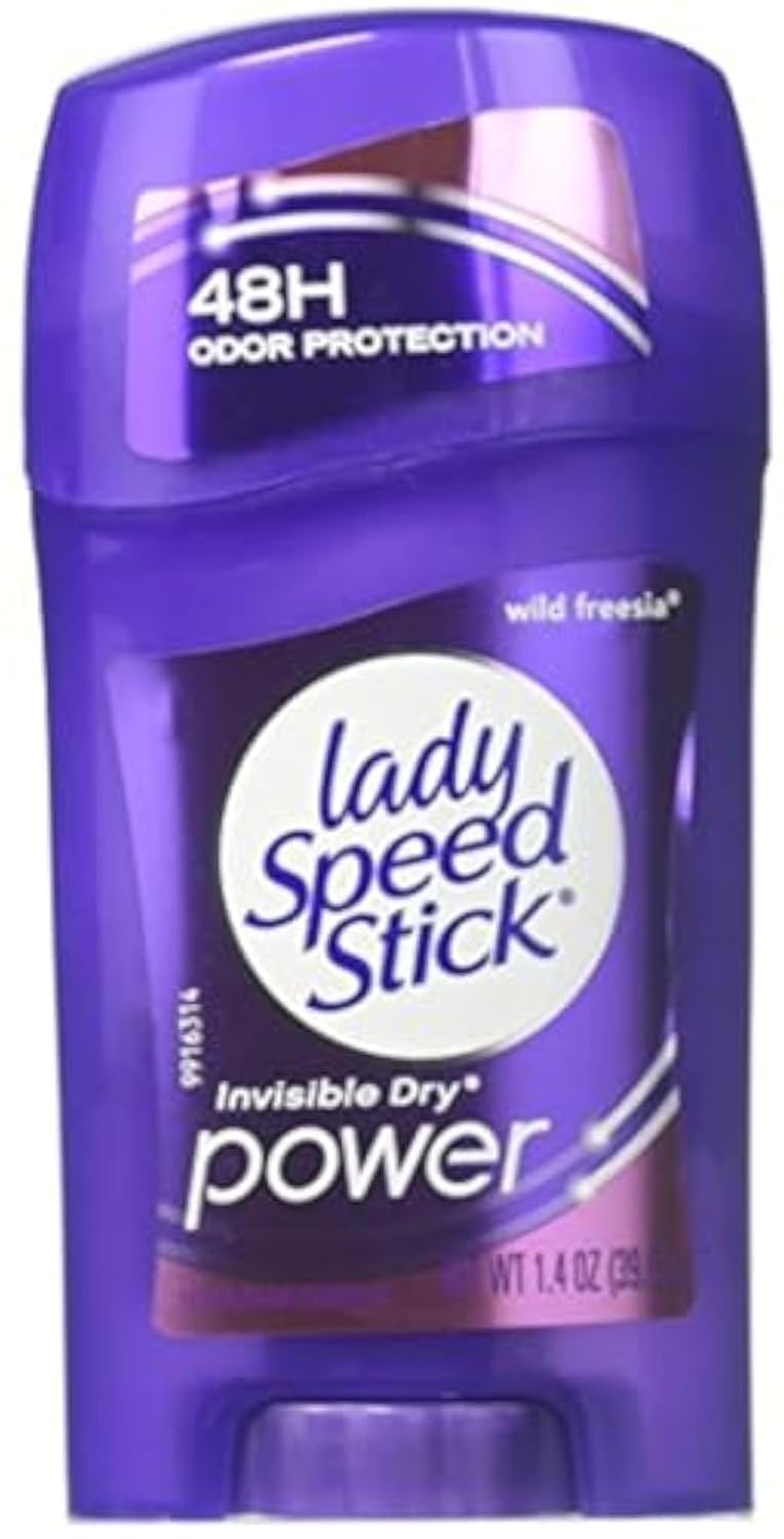 Lady Speed Stick Anti-Perspirant & Deodorant, Invisible Dry, WILD FREESIA, 1.4 oz (12 case) - wholesale price - Beauty and Personal Care Lady Speed Stick