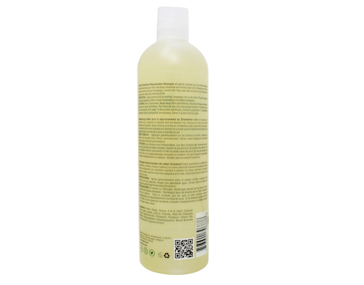 le Kair Cholesterol Rejuvenating Shampoo for All Hair Types 16 fl. oz