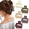 ATODEN Small Claw Clips for Thin Fine Short Hair - 5 Pcs Matte Mini Jaw Clips Hair Accessories for Women Girls Beauty & Personal Care Atoden