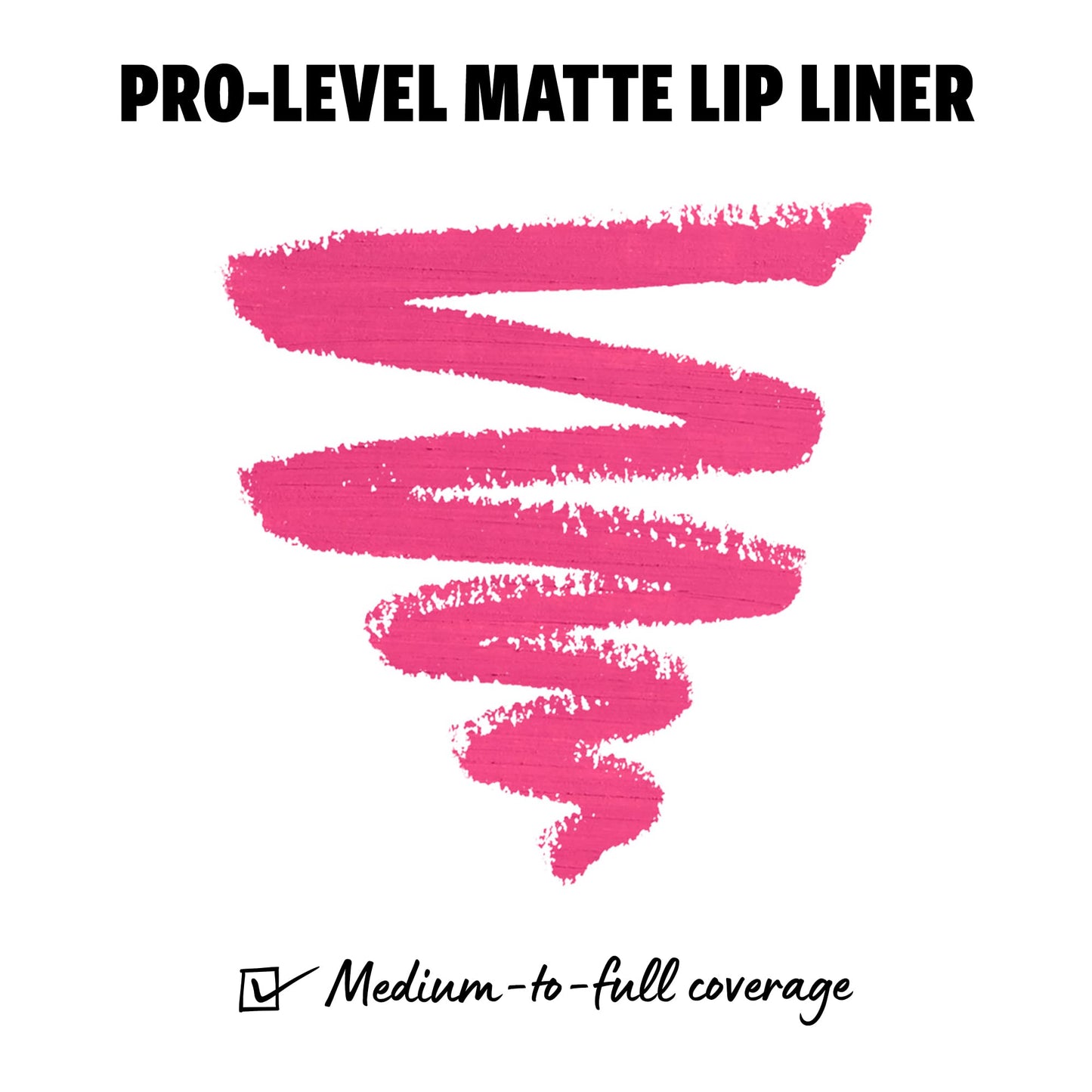 NYX PROFESSIONAL MAKEUP Suede Matte Lip Liner, Vegan Formula - Pink Lust (Hot Pink) Beauty & Personal Care NYX PROFESSIONAL MAKEUP
