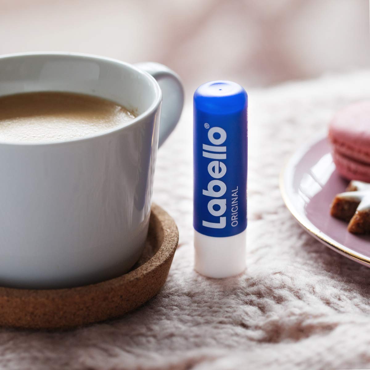 Labello Original Lip Balms - Pack of 6 (6 x 4.8 g), Naturally Beautiful Lips, No Mineral Oils Beauty and Personal Care Labello
