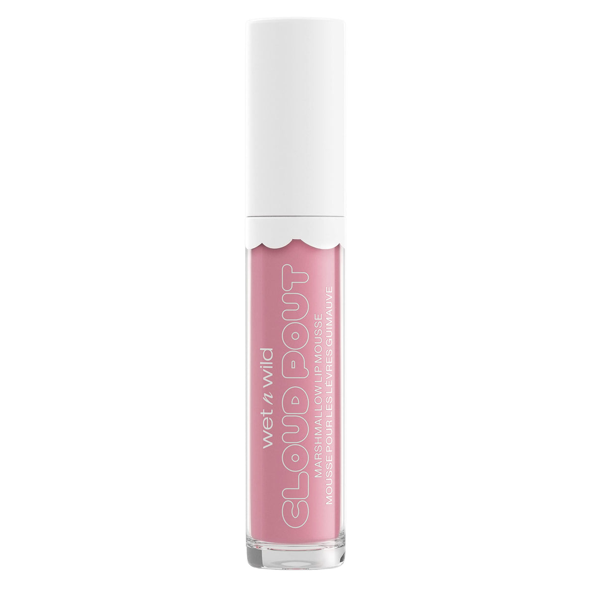 wet n wild Liquid Lipstick Cloud Pout Marshmallow, Light Pink Cloud Chaser | Matte Lip Cream Mousse | Argan Oil | Vitamin E (Pack of 1) Beauty & Personal Care wet n wild
