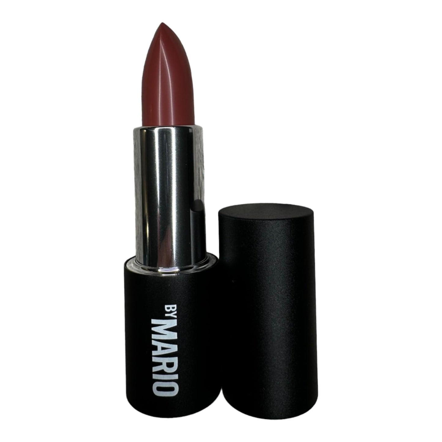 BY MARIO MAKEUP SuperSatin Lipstick | A classic, creamy satin lipstick with a soft sheen | Size 0.12 oz / 3.5 g (Bronx Baby - soft warm rose) Beauty & Personal Care BY MARIO
