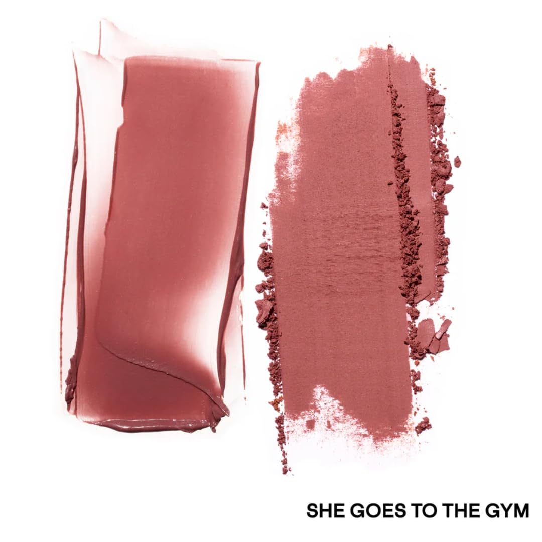 PATRICK TA Double-Take Crème & Powder Blush - She Goes To The Gym - Cool Mauve Rose