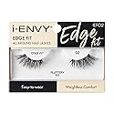 i-ENVY Half Lashes, Edge Fit False Eyelashes Natural Dramatic Look Wispy Cat Eye Clear Band Fluffy Volume Soft Strip Short Half Fake Eyelashes Light Beauty & Personal Care i•ENVY