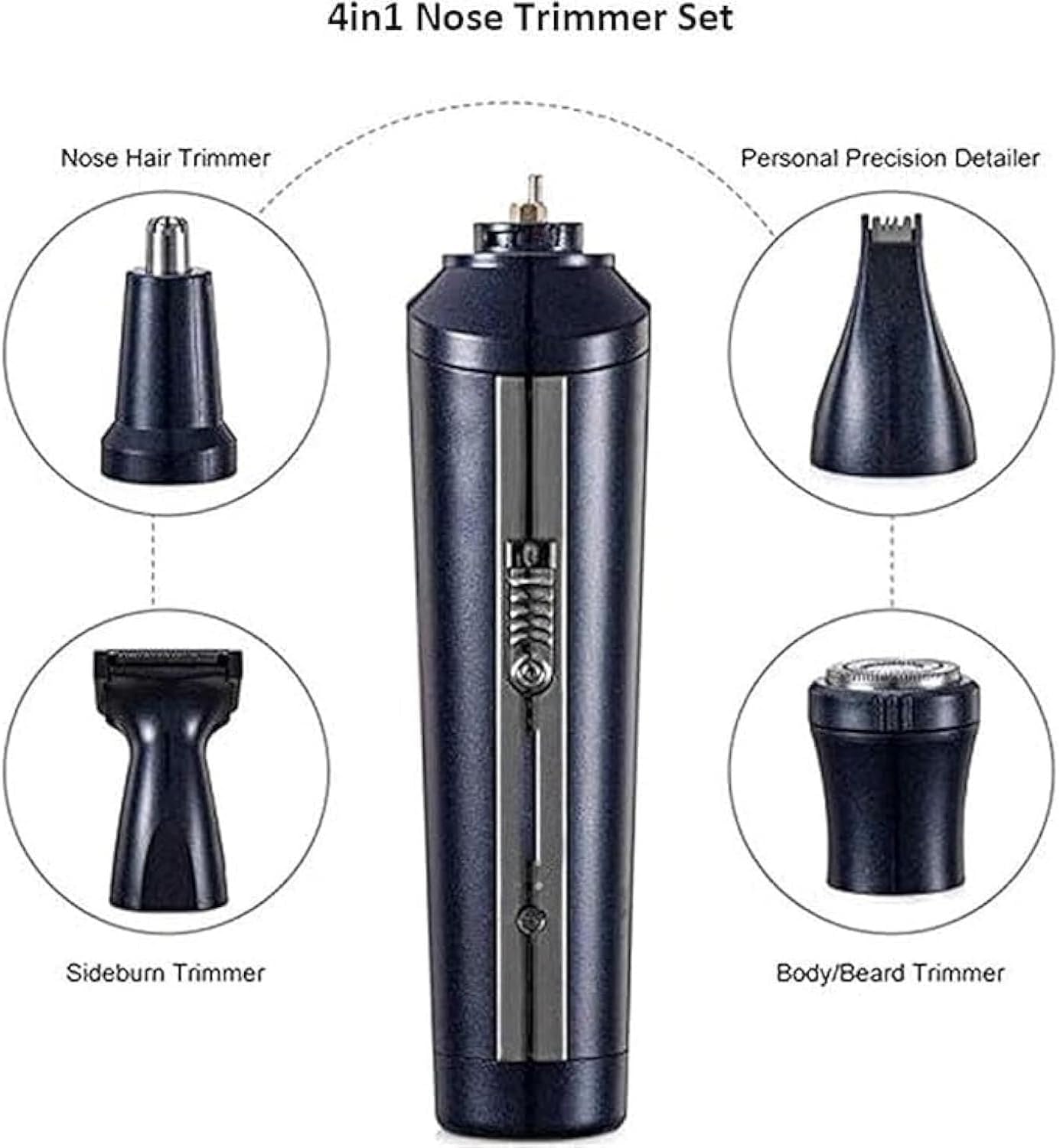 YREAJZVS Ear and Nose Hair Trimmer Professional USB Rechargeable Nose Trimmer for Men and Women Ear Eyebrow Hair Trimmer Body Grooming Kit IPX7 Beauty and Personal Care YREAJZVS