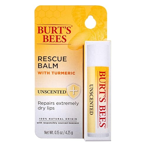 Burts Bees Lip Balm Rescue Unscented .15 Ounce - 10792850911038 Beauty & Personal Care Burt's Bees