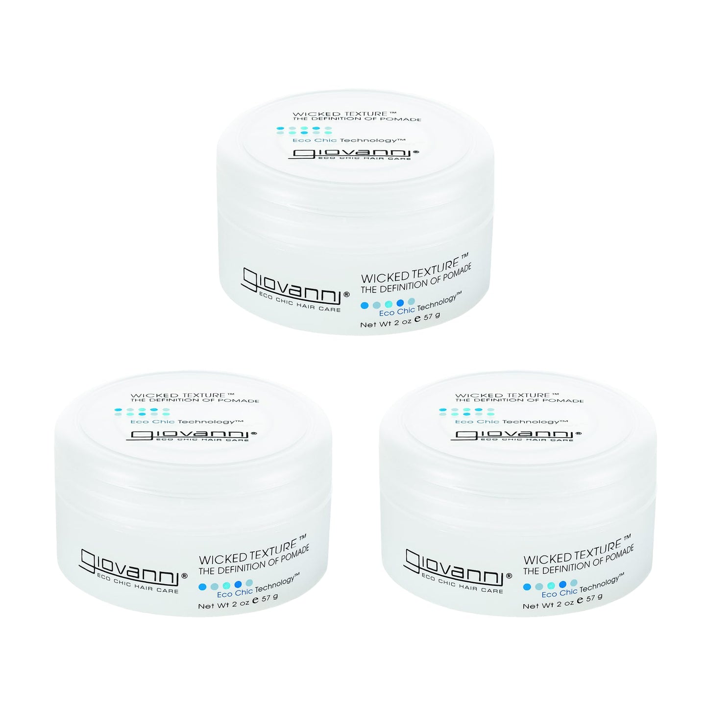 GIOVANNI Wicked Texture The Definition Of Pomade - Helps Shape Hair & Smooth Texture, Water Based Pomade that Washes Out Easily, Vegan, Paraben Free Beauty & Personal Care GIOVANNI
