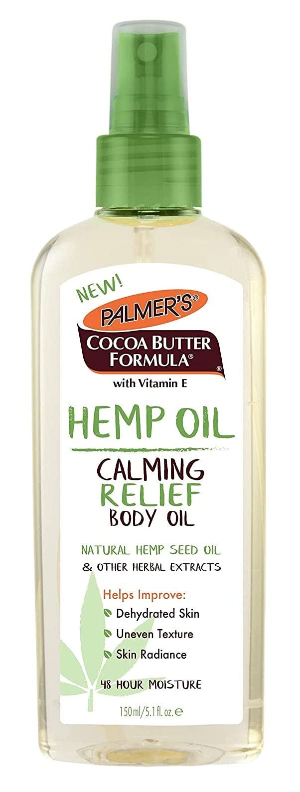 Palmers Cocoa Butter Hemp Oil Body Oil 5.1 Ounce (150ml) (Pack of 2) Beauty & Personal Care Palmers