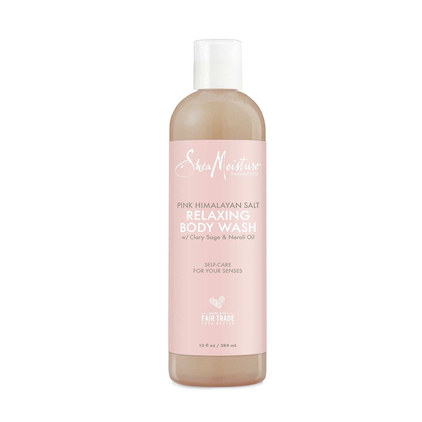 SheaMoisture Relaxing Body Wash All Skin Types Cruelty Free Skin Care Made with Fair Trade Shea Butter, Pink Himalayan Salt, Sage, 13 Ounce Beauty & Personal Care Shea Moisture