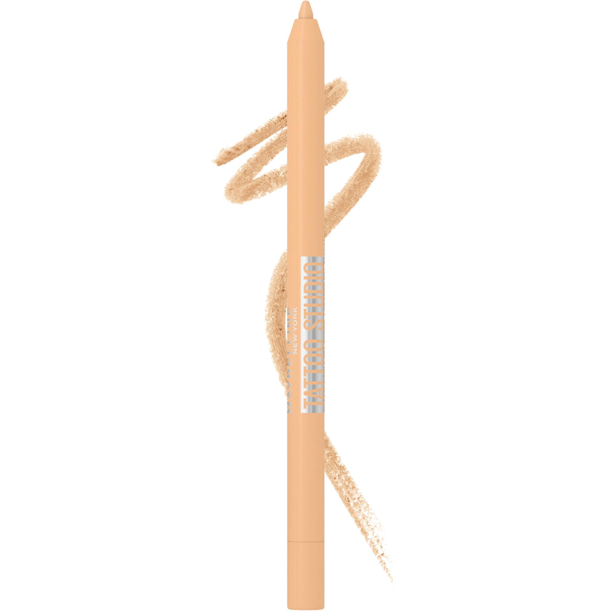 Maybelline Tattoo Studio Sharpenable Gel Pencil Waterproof Eyeliner, Long-Lasting Eyeliner With Smooth Gel Pigments For Up To 36HR Wear, Biscotti
