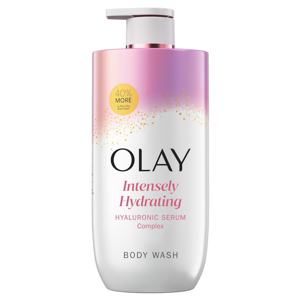 Olay Body Wash for Women, Intensely Hydrating, Hyaluronic Acid Serum Complex, Renews Moisture, Free of Parabens & Phthalates, Vitamin B3 Lameller Beauty & Personal Care Olay