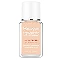 Neutrogena SkinClearing Oil-Free Acne and Blemish Fighting Liquid Foundation with.5% Salicylic Acid Acne Medicine, Shine Controlling Makeup for Acne Beauty & Personal Care Neutrogena