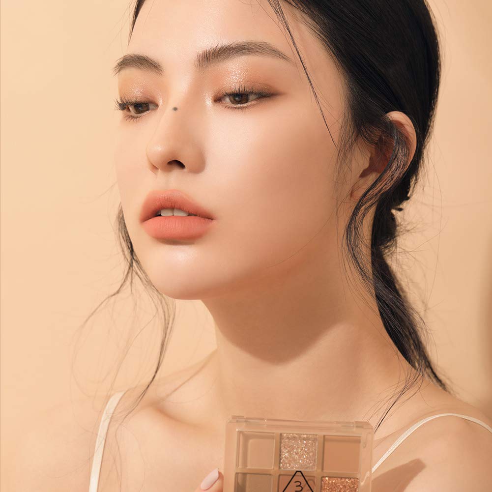 3CE Multi Eye Color Palette Clear Warm & Cool #Butter Cream 9Colors Peal Glow Eye Shadow Staylenanda Beauty & Personal Care 3CE