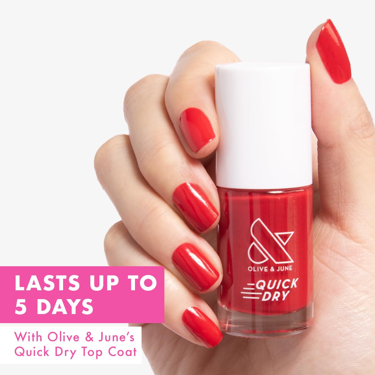 Olive & June Quick Dry Nail Polish, Smooch