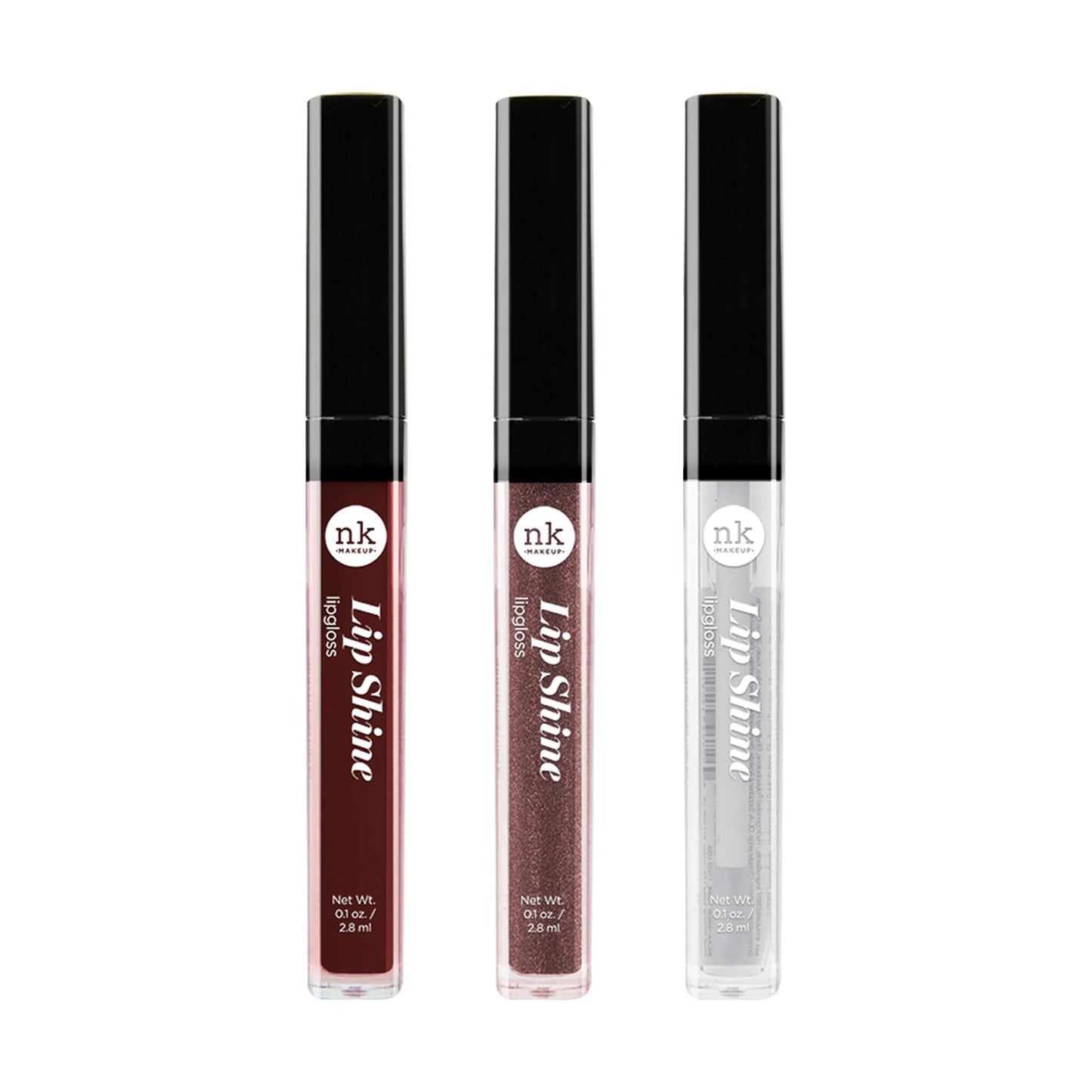 NICKA K NEW YORK Lipshine, Cosmetics, vibrant colors, bright colors, shining lips, lip shine, long lasting (AMZ284) Beauty & Personal Care NICKA K NEW YORK