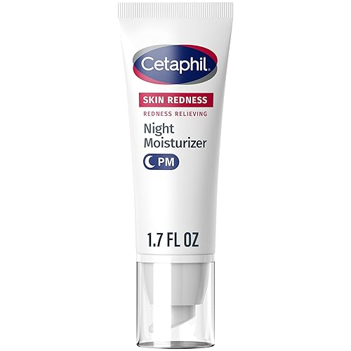Cetaphil Night Cream, Redness Relieving Night Moisturizer for Face, 1.7 fl oz, For Dry, Redness-Prone Skin, Hypoallergenic, Fragrance Free Beauty & Personal Care Cetaphil