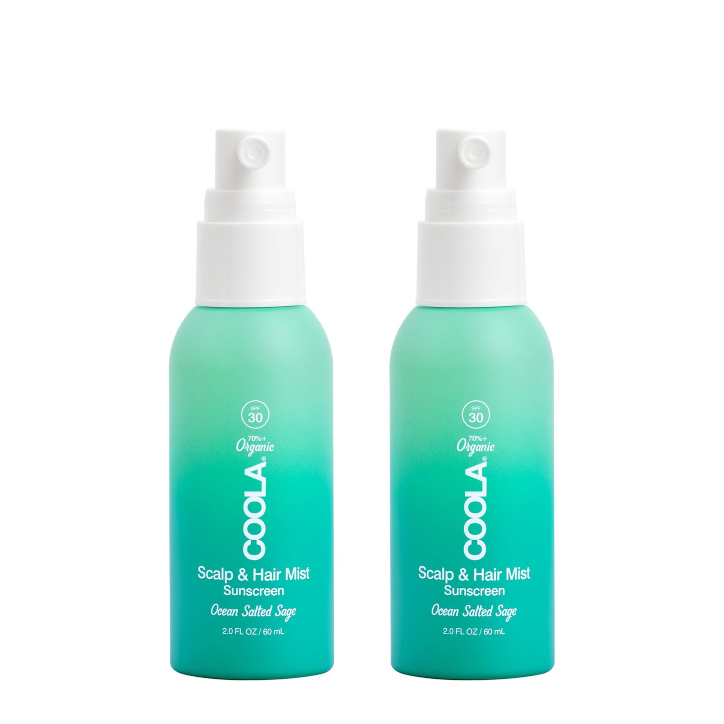 COOLA Organic Scalp Spray & Hair Sunscreen Mist with SPF 30, Dermatologist Tested Hair Care for Daily Protection, Vegan and Gluten Free, Ocean Salted Beauty & Personal Care COOLA