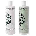 Purezero Rosemary Mint Clarifying Silicone Free Shampoo & Conditioner Set - Vegan Duo for Balanced Scalp, Build-Up Removal & Fresh Minty Finish Beauty & Personal Care Purezero