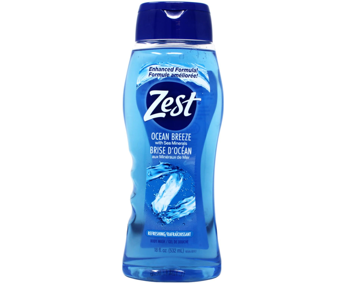 Zest Body Wash Ocean Breeze with Sea Minerals Refresh 18 Ounce (Pack of 2) Beauty & Personal Care Zest