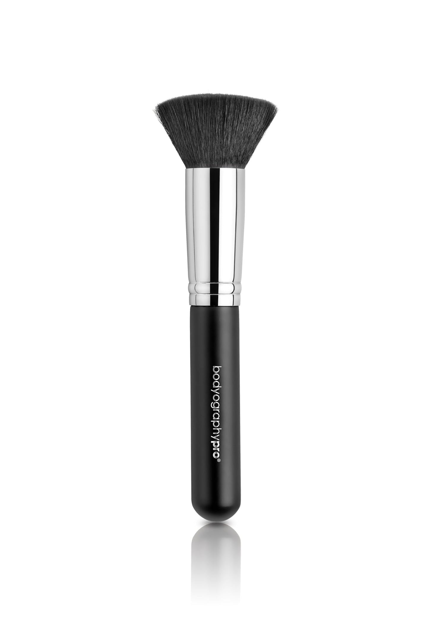 Bodyography Professional Buffing Brush for Foundation & Powder | Dense Synthetic Bristles for Airbrushed Finish | Versatile Use with Cream, Liquid Beauty & Personal Care Bodyography