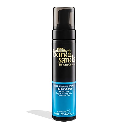 Bondi Sands 1 Hour Express Self Tanning Foam, Lightweight, Fragrance Free Self-Tanner for an Even, Streak-Free Tan, 6.76 fl oz Beauty & Personal Care Bondi Sands
