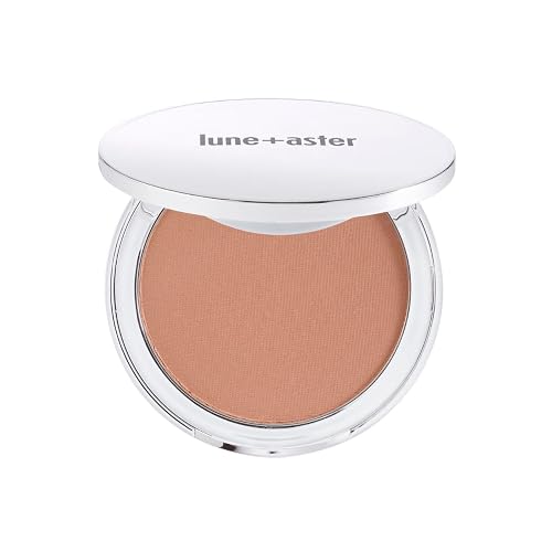 Lune+Aster Soft Silk Bronzer | Buildable Silk Bronzer, Luminous-Matte Finish - Chestnut Beauty & Personal Care Lune+Aster