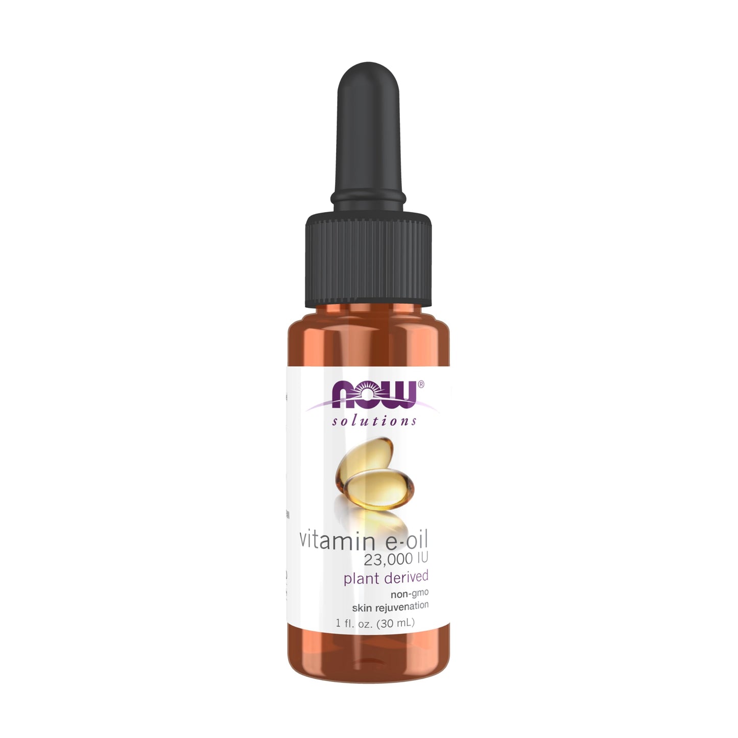 NOW Foods Solutions, E-Oil 23,000 IU, Natural Skin Rejuvenation, Skin Moisturizer, 1-Ounce Beauty & Personal Care NOW Foods