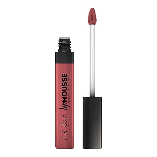 L.A. Girl Lip Mousse Velvet Lip Color, Squad GLC781 Beauty & Personal Care L.A. Girl