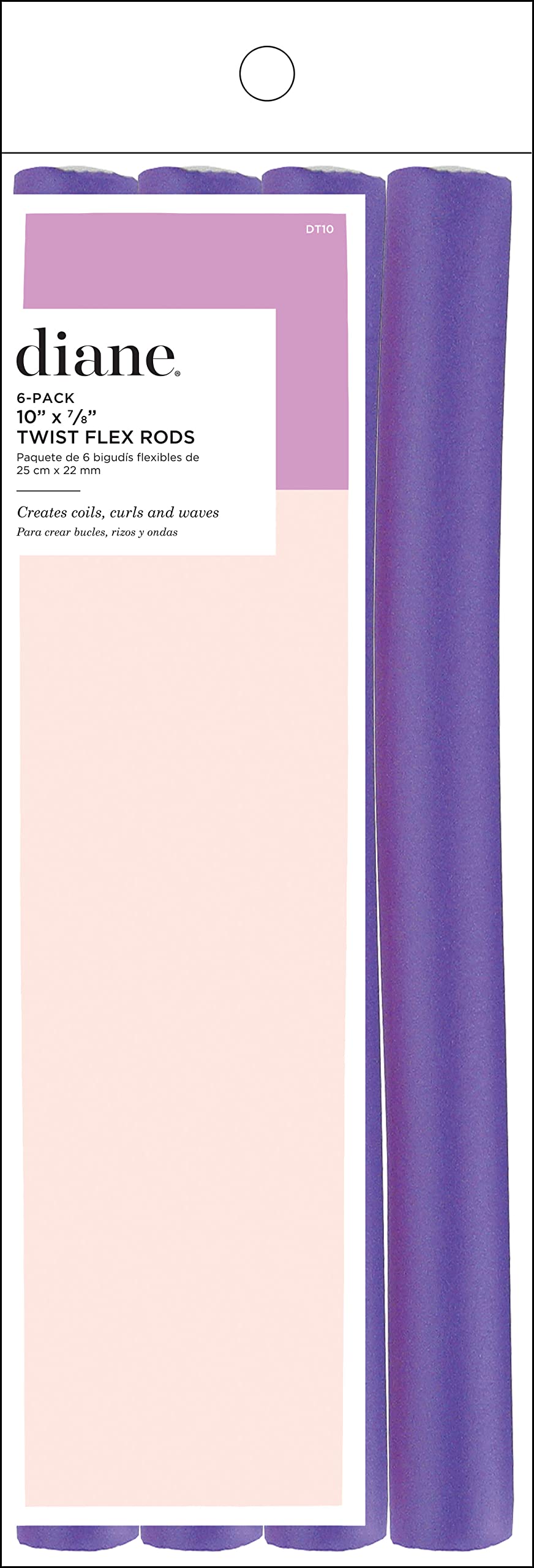Diane DT10 Twist-flex Rod, Purple Beauty & Personal Care Diane
