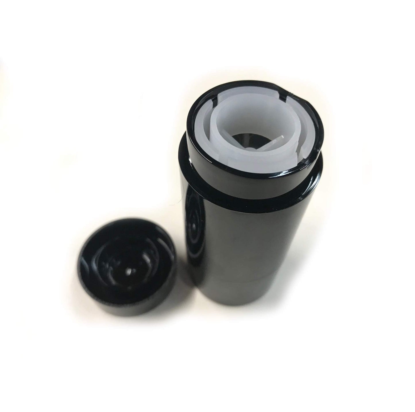 Empty Deodorant Containers - Twist-up, Reusable, Recyclable, DIY Empty Deodorant Tubes, Bottom-fill 2.0 Oz (black) (6-Pack) Beauty and Personal Care DIY Deodorant Containers