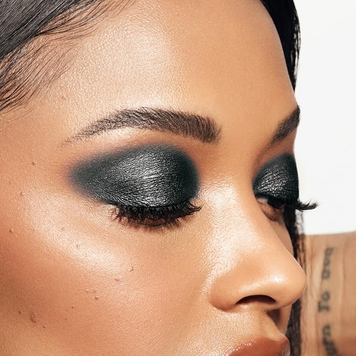 MAKE Beauty Multi-Chromatic Eye Shadow. Metal Reflecting Luminous Foil Finish Creamy, Buildable, Dimensional Long-wear, Crease-proof Powder Eyeshadow,