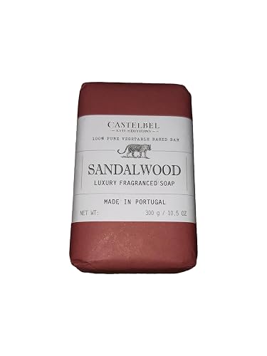 Castelbel Sandalwood Luxury Fragranced Soap 10.5 oz Beauty & Personal Care Castelbel
