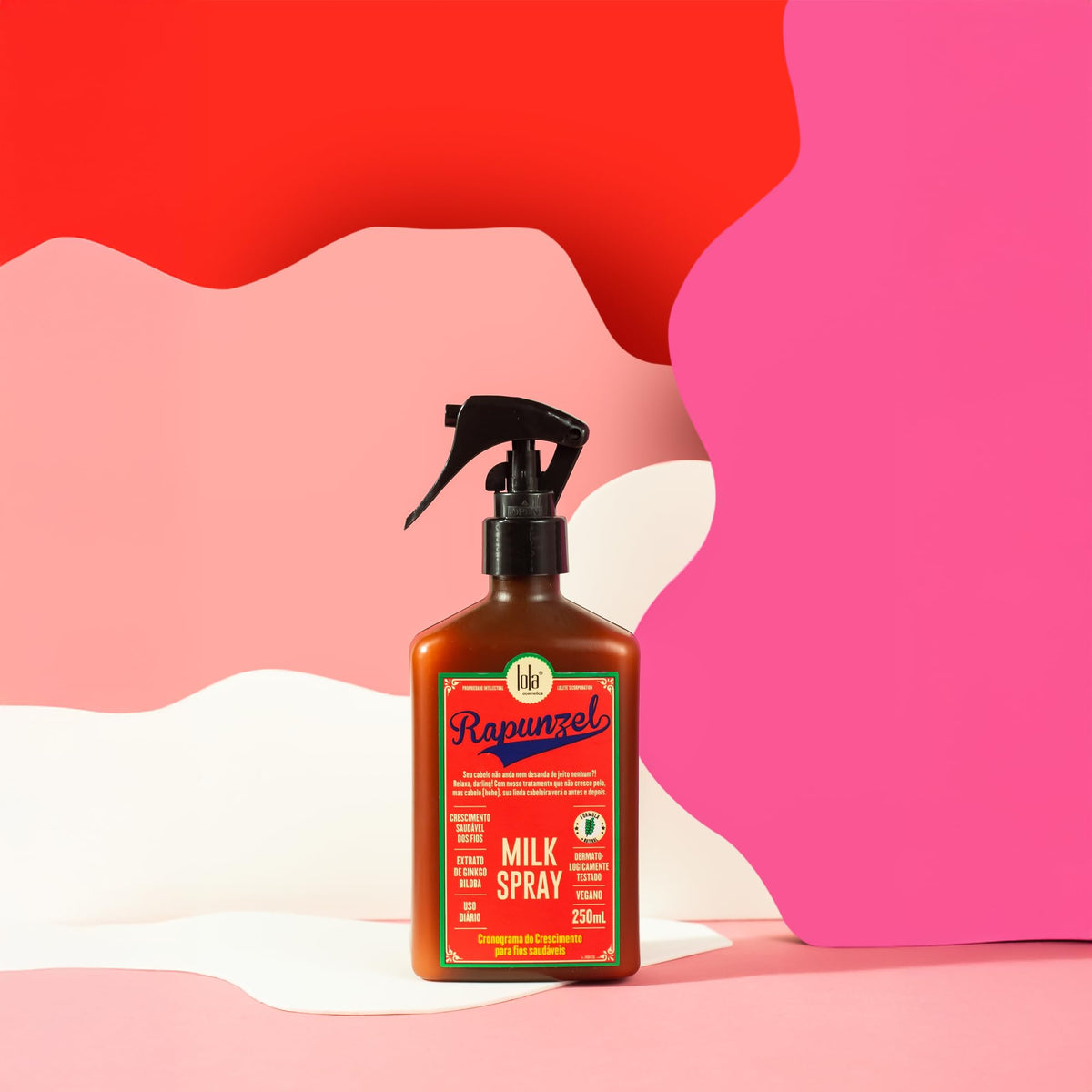 Lola From Rio - Rapunzel Milk Spray for Women - Hydrating Leave-In Conditioner & Detangler - Lightweight Moisturizing Hair Treatment for Dry, Damaged