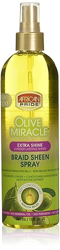 African Pride Braid Sheen Extra Spray, 12 Ounce Beauty & Personal Care African Pride