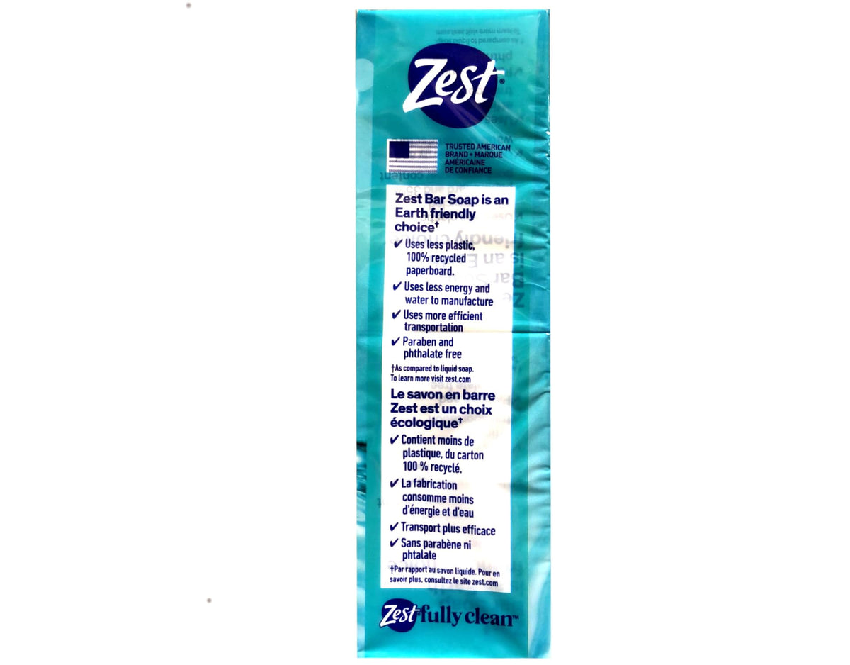 Zest Aqua Bar Soap 4 Ounce Bars, 16-Count Beauty & Personal Care Zest