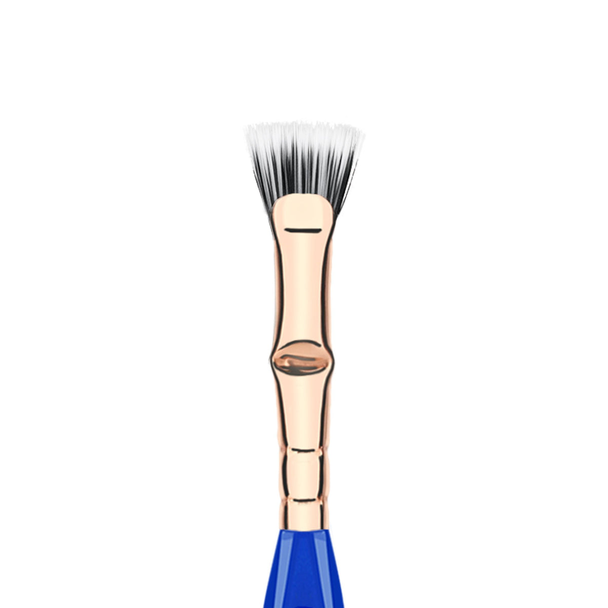 Bdellium Tools Professional Makeup Brush - Golden Triangle 730 Bent Mascara Fan - With All Vegan and Soft Synthetic Fibers, For Applying Mascara