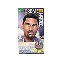 Men's Hair Color by Creme of Nature, Jet Black, Moisture-Rich Color with Shea Butter Conditioner, 1 Application Beauty & Personal Care Creme of Nature