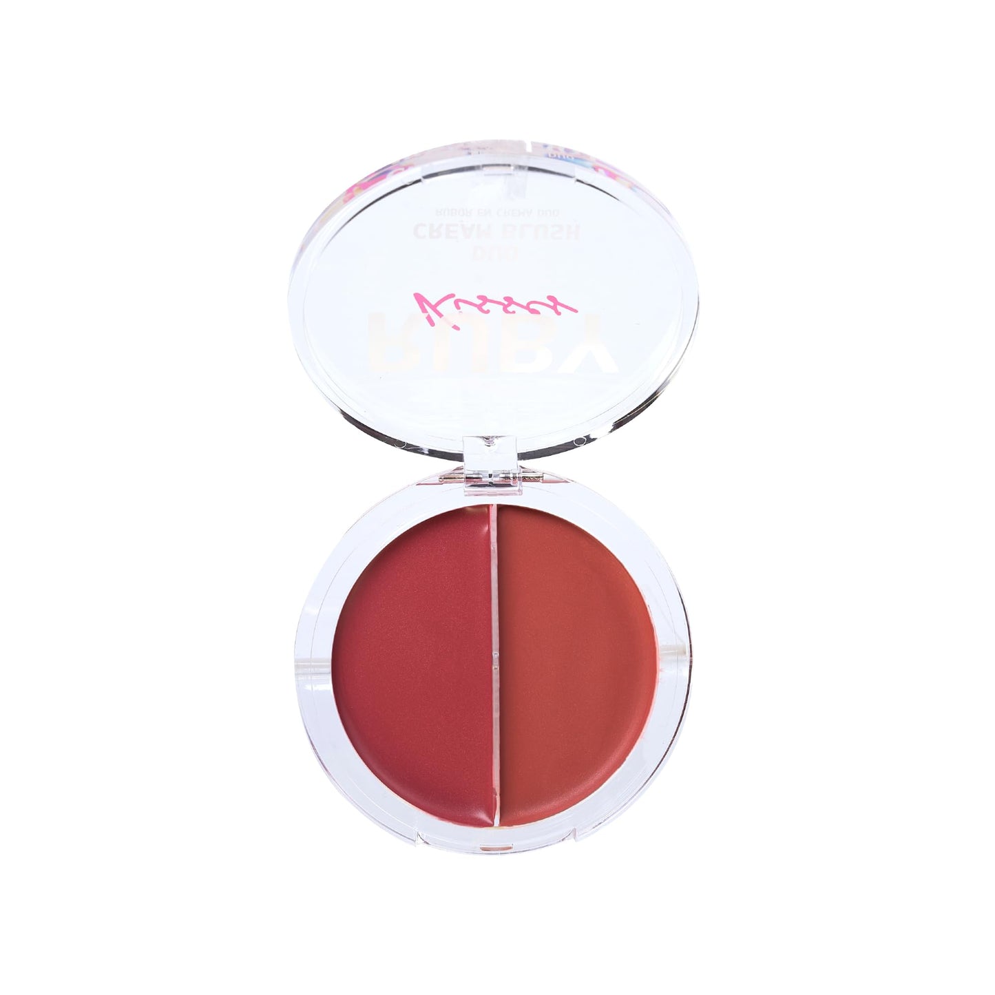 Ruby Kisses Duo Cream Blush, Smooth, Natural-Looking, Long-Lasting Face Makeup Blush for Cheeks, Lips, and Eyes, Buildable and Blendable, Infused Beauty & Personal Care Ruby Kisses