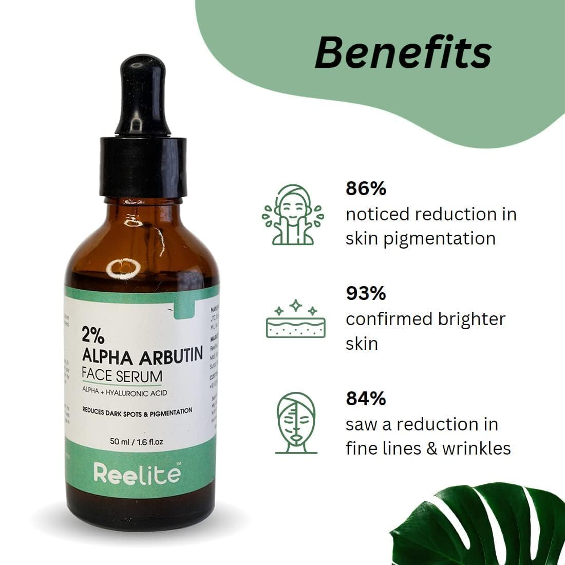 OTAA 2% Alpha Arbutin Serum for Pigmentation & Dark Spots Removal - Anti-pigmentation Face Serum For Men & Women with Hyaluronic Acid to Remove Beauty & Personal Care OTAA