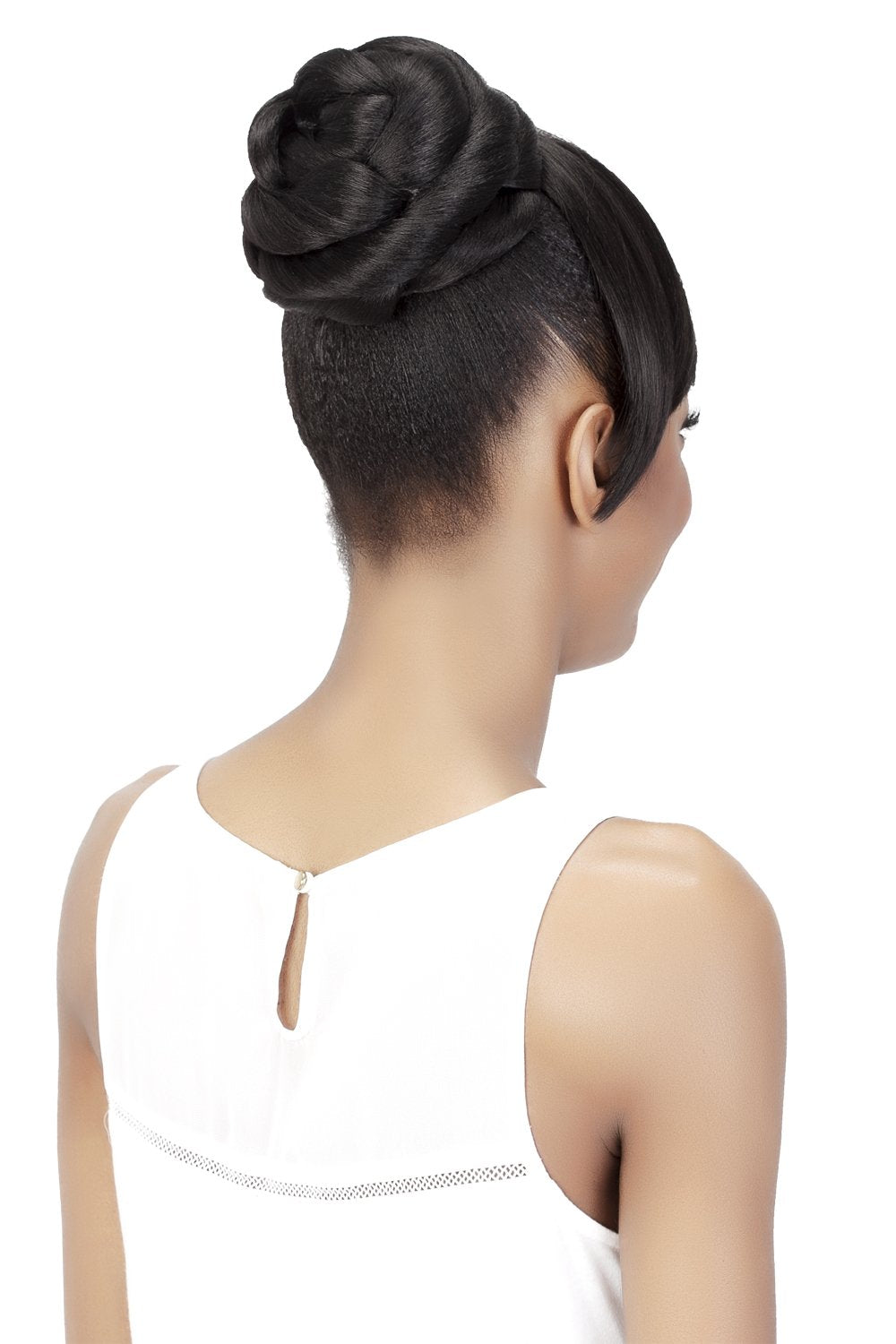 Vivica A Fox Hair Collection Bpb-sheena Pocket Bun Combined with A Bang, Bang N Pony 4, 18.4 Ounce
