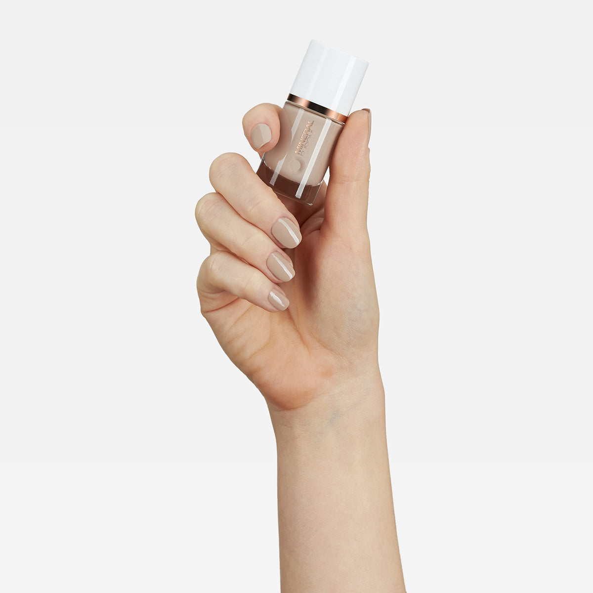 Mineral Fusion Nail Polish, Nude Pale Taupe, Naked Truth Naked Truth 0.33 Fl Oz (Pack of 1)