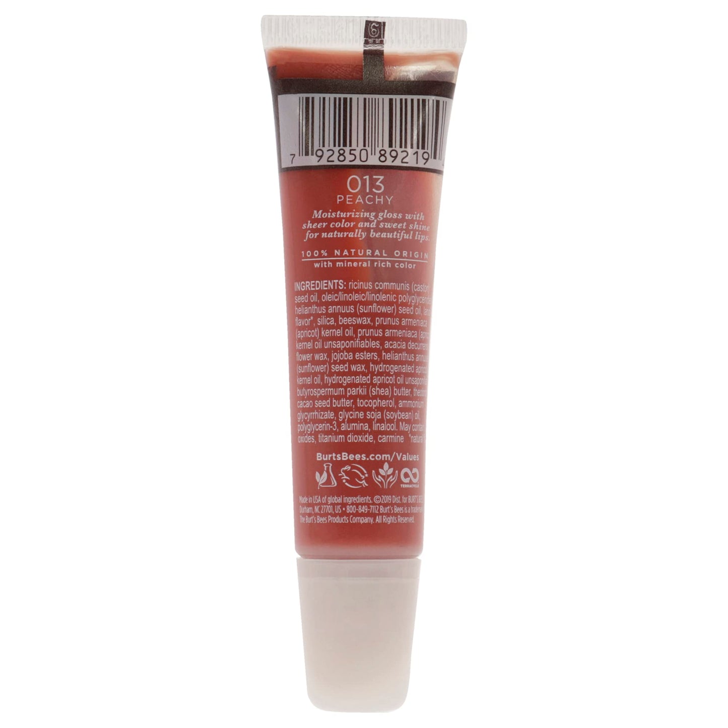 Burt's Bees Lip Shine, Peachy 0.5 oz (Pack of 2) Beauty & Personal Care Burt's Bees