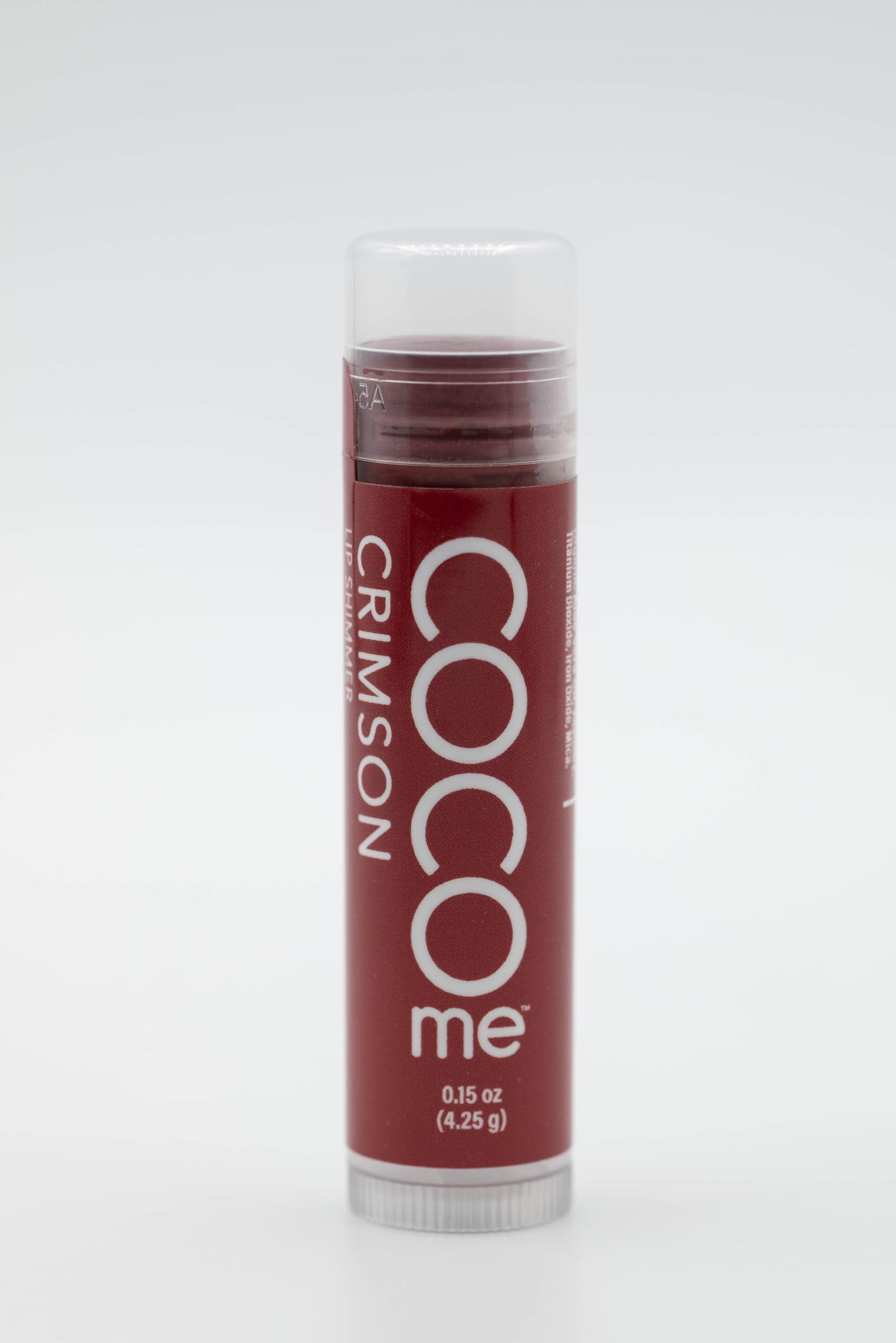 CocoMe Color Tinted Lip Balm (Crimson) -All Natural Organic Coconut Oil and Beeswax for moisture and nourishment Beauty and Personal Care Coco Me