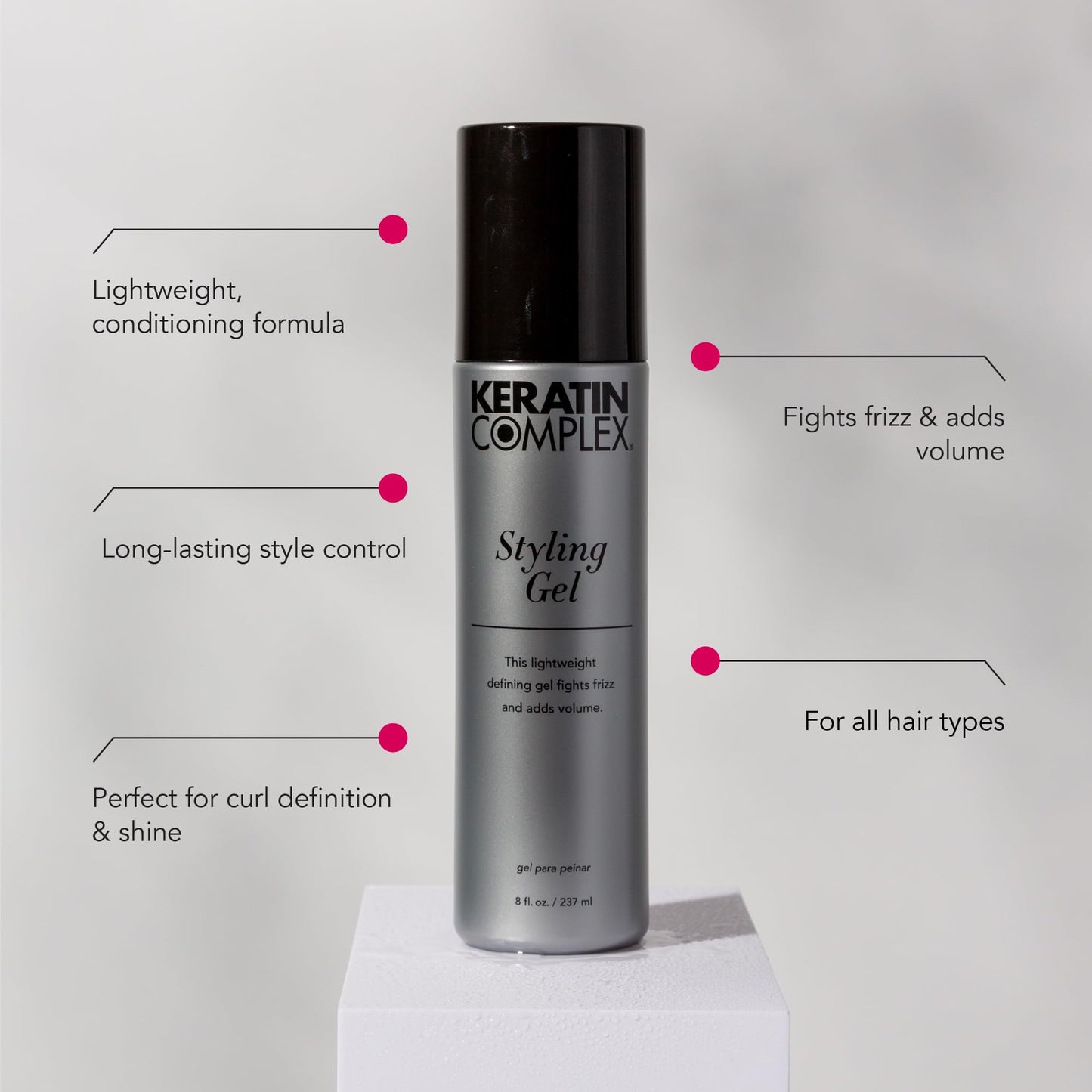 Keratin Complex - Styling Gel - 8 fl oz Beauty & Personal Care Keratin Complex