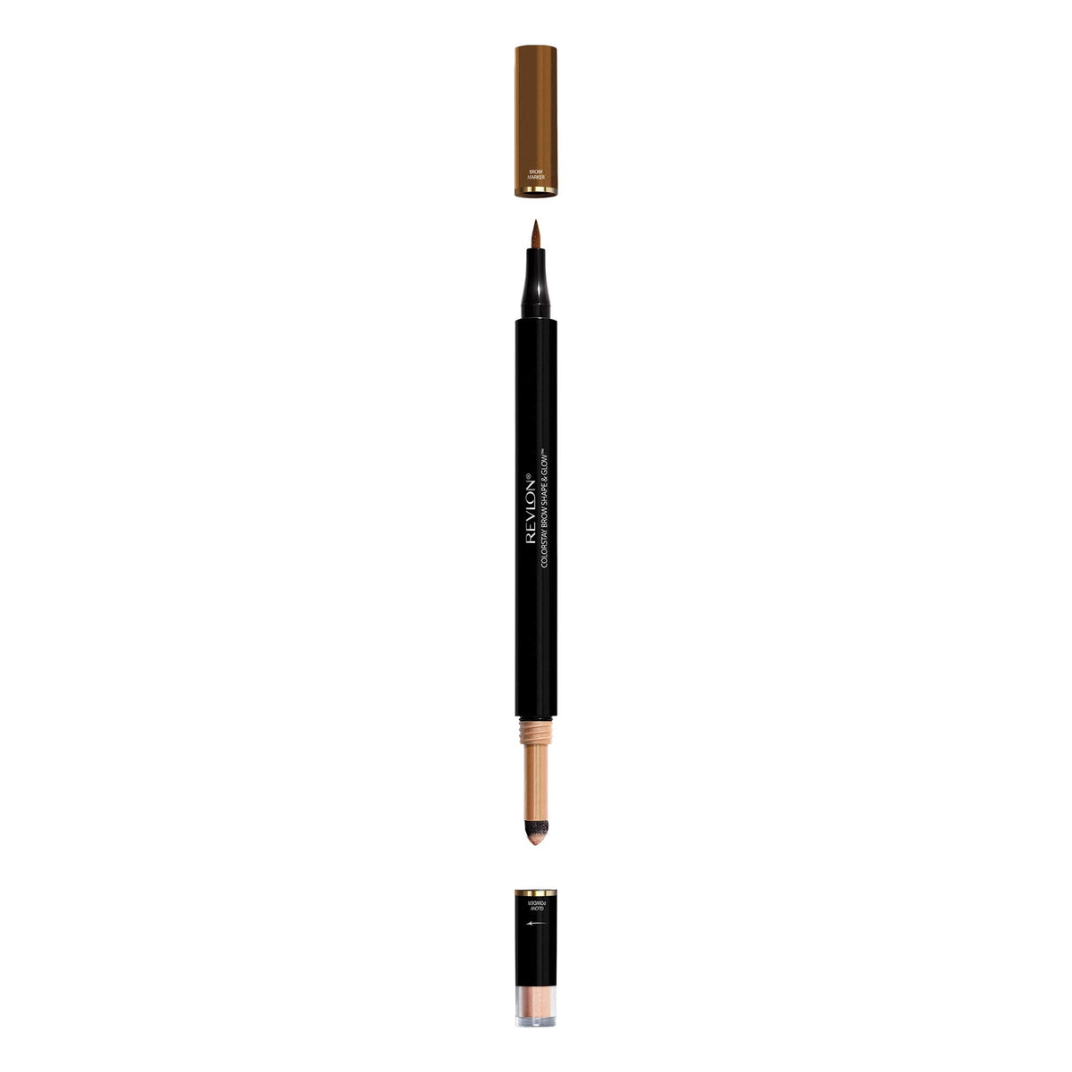 Revlon Colorstay Shape & Glow Eye Brow Marker and Highlighter, Soft Brown (0.02 Oz (Marker), 0.008 Oz (Highlighter)),1 Count Beauty & Personal Care REVLON