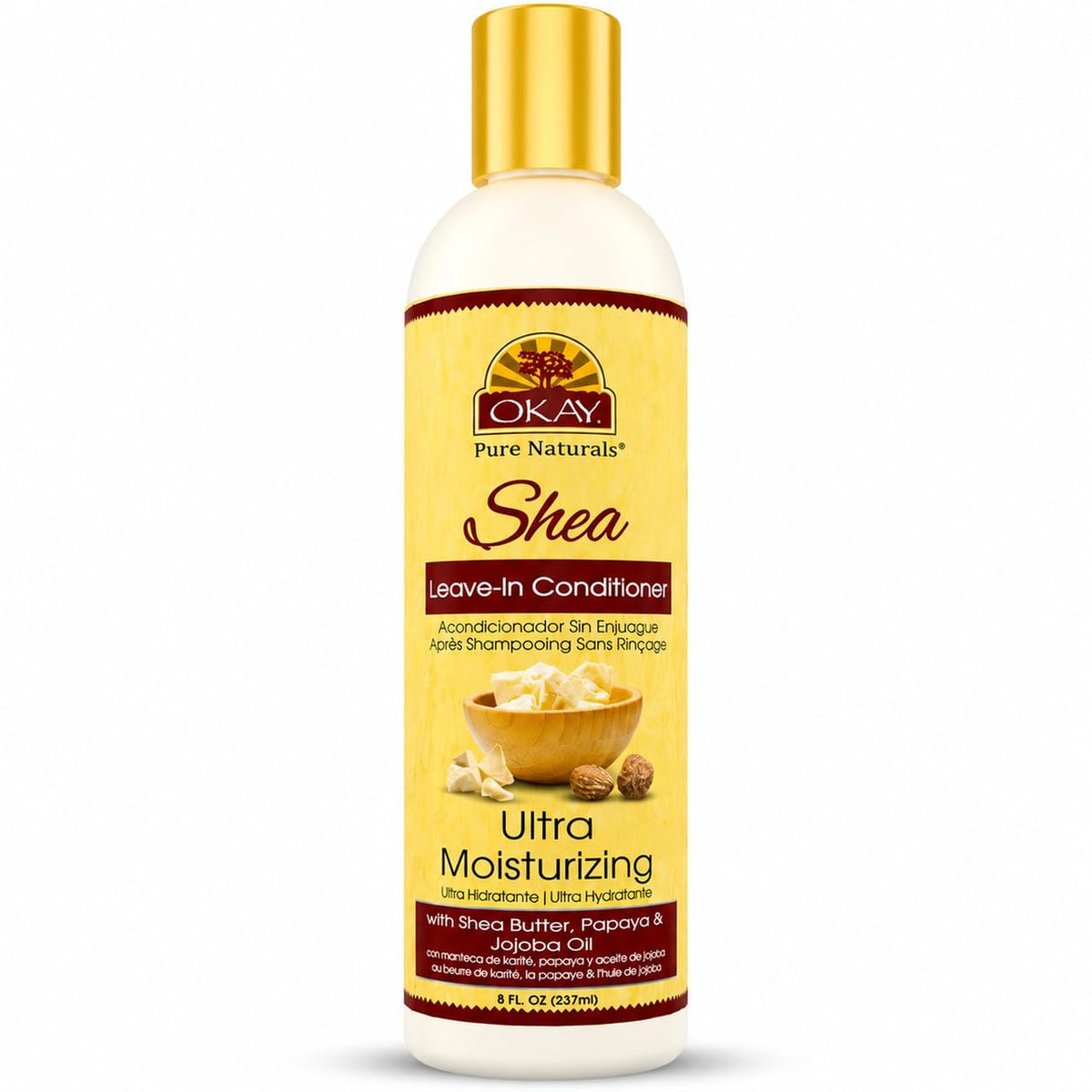 OKAY Ultra Moisturizing Leave-In Conditioner, 8 oz