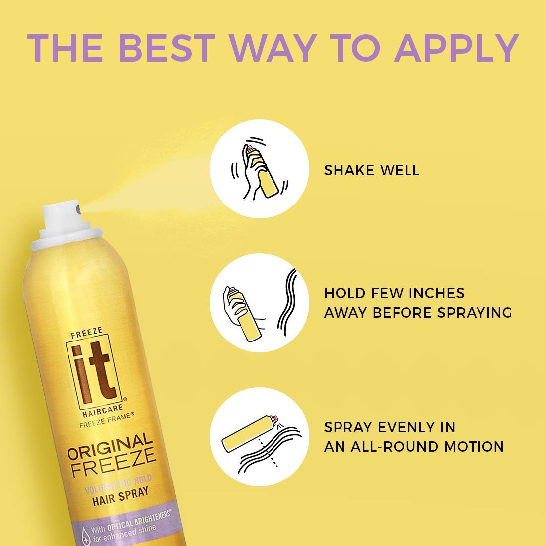 It Original Freeze Hairspray 10oz Aerosol Beauty & Personal Care Freeze It