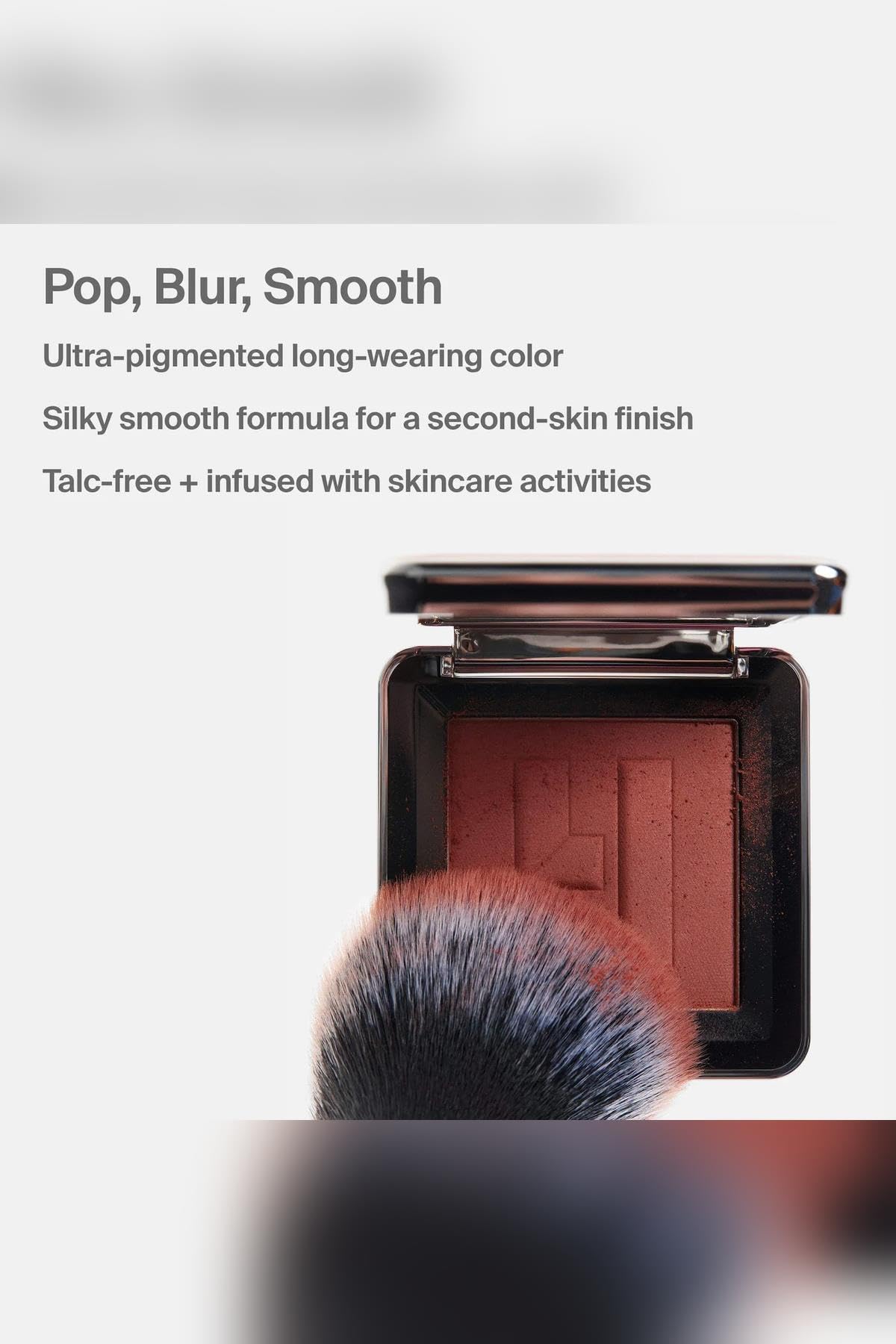 HAUS LABS BY LADY GAGA Color Fuse Talc-Free Blush Powder - Pomelo Peach, Soft Coral - Fermented Arnica, Hydraberry, Squalane - Natural Finish,